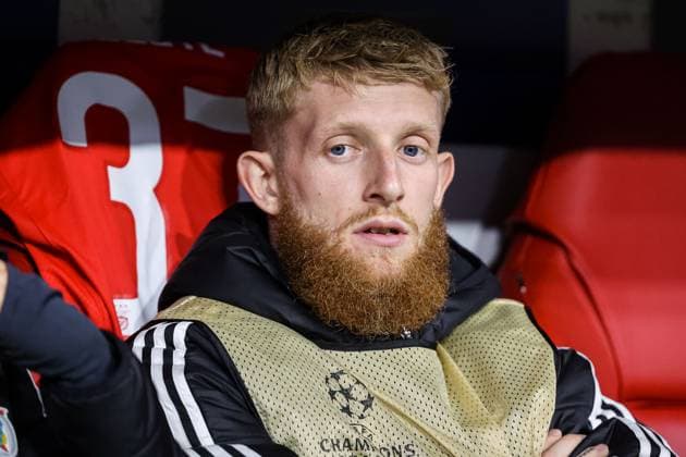 Jan Niklas Beste SL Benfica Lisbon, 37 on the bench GER, FC Bayern Muenchen vs SL Benfica Lisbon, Football, Champions League, Matchday 4, Season 2024 2025, 06 11 2024 DFB DFL REGULATIONS PROHIBIT ANY USE OF PHOTOGRAPHS AS IMAGE SEQUENCES AND OR QUASI VIDEO GER, FC Bayern Muenchen vs SL Benfica Lisbon, Football, Champions League, Matchday 4, Season 2024 2025, 06 11 2024 Muenchen Copyright: xEibner-Pressefoto RogerxBuerkex EP_RBE