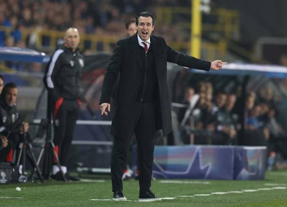 Fußball, CL, FC Brügge - Aston Villa - Club Brugge KV v Aston Villa, UEFA Champions League, League Phase, Jan Breydelstadion, Brugge, BELGIUM - 6th November 2024. Daniel Weir Crystal Pix Unai Emery Manager of Aston Villa. - Club Brugge KV v Aston Villa, UEFA Champions League, League Phase, Jan Breydelstadion, Brugge, BELGIUM - 6th November 2024. Daniel Weir Crystal Pix Brugge Jan Breydelstadion BELGIUM Copyright: xDanxWeirx CP_Club_Brugge_Aston_Villa_69