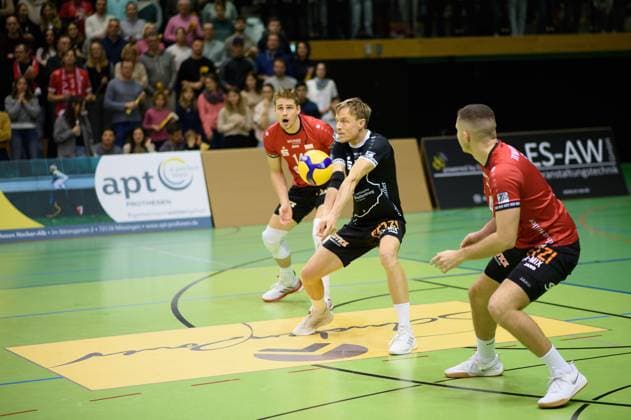 , TV Rottenburg vs L E Volleys, Volleyball, 2 Bundesliga Sued, Matchday 7, Season 2024 2025, 16 11 2024, TV Rottenburg vs L E Volleys, Volleyball, 2 Bundesliga Sued, Matchday 7, Season 2024 2025, 16 11 2024 Rottenburg Copyright: xEibner-Pressefoto RalphxKunzex EP_RKE