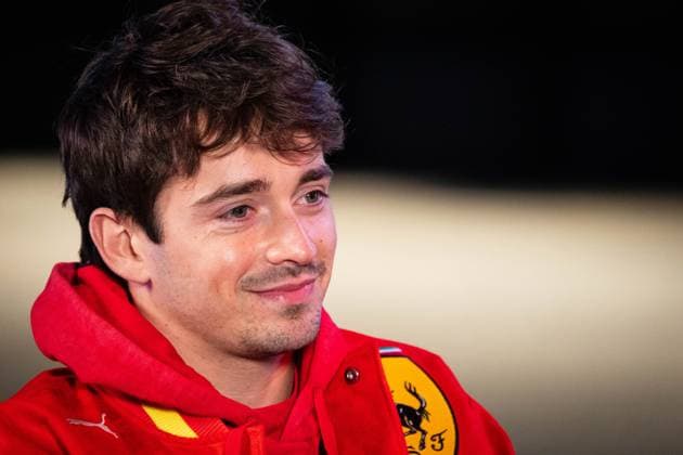 Charles Leclerc, MCO, Scuderia Ferrari 16 USA, Formula 1 World Championship, Grand Prix of Las Vegas, Las Vegas Strip Circuit, Media Day, 20 11 2024 USA, Formula 1 World Championship, Grand Prix of Las Vegas, Las Vegas Strip Circuit, Media Day, 20 11 2024 Las Vegas Copyright: xEibner-Pressefoto ThomasxFuesslerx EP_TFR