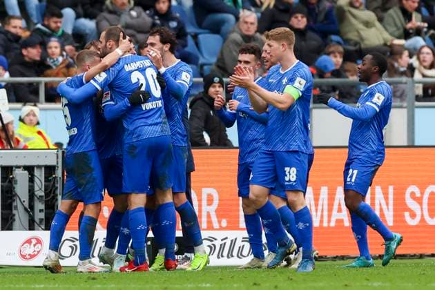 Philipp Foerster SV Darmstadt 98 celebrates his goal with teammates, 2 Bundesliga, Hannover 96 vs SV Darmstadt 98, Heinz von Heiden Arena, November 23, 2024 in Hanover, Germany Photo by Marco Steinbrenner DeFodi Images Philipp Foerster SV Darmstadt 98 celebrates his goal with teammates, 2 Bundesliga, Hannover 96 vs SV Darmstadt 98, Heinz von Heiden Arena, November 23, 2024 in Hanover, Germany Photo by Marco Steinbrenner DeFodi Images DFB DFL REGULATIONS PROHIBIT ANY USE OF PHOTOGRAPHS AS IMAGE SEQUENCES AND OR QUASI VIDEO Defodi 700 hannover darmstadt 20241123 061 Defodi-700 DFB DFL REGULATIONS PROHIBIT ANY USE OF PHOTOGRAPHS AS IMAGE SEQUENCES AND OR QUASI-VIDEO.
