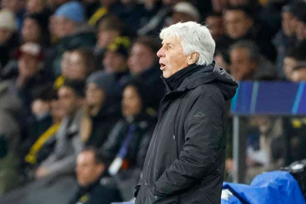 Gian Piero Gasperini Atalanta Bergamo, Coach , Football, UEFA Champions League, Matchday 5, 2024 2025, Young Boys Bern vs Atalanta Bergamo, 26 11 2024, Stadion Wankdorf, Bern, Switzerland Bern Stadion Wankdorf Canton Bern Switzerland Copyright: xGrantxHubbsx