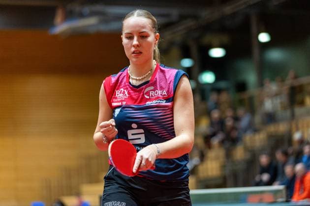 Annett Kaufmann, SV DJK Kolbermoor , SV DJK Kolbermoor vs TTC Berlin eastside , Table Tennis, 1 Bundesliga Women, 7 Matchweek, 2024 2025, 06 12 2024, SV DJK Kolbermoor vs TTC Berlin eastside , Table Tennis, 1 Bundesliga Women, 7 Matchweek, 2024 2025, 06 12 2024, Kolbermoor Copyright: xEibner-Pressefoto MateuszxJopx EP_MJP