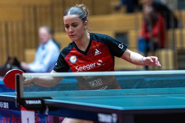 Griesel, Mia ttc Berlin eastside , SV DJK Kolbermoor vs TTC Berlin eastside , Table Tennis, 1 Bundesliga Women, 7 Matchweek, 2024 2025, 06 12 2024, SV DJK Kolbermoor vs TTC Berlin eastside , Table Tennis, 1 Bundesliga Women, 7 Matchweek, 2024 2025, 06 12 2024, Kolbermoor Copyright: xEibner-Pressefoto MateuszxJopx EP_MJP