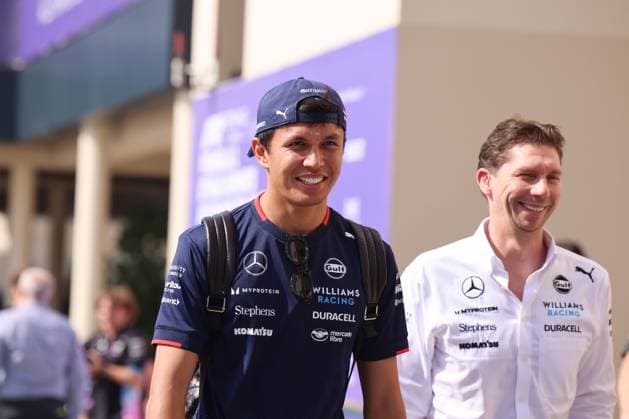 Alexander Albon Williams Racing, 23 , ARE, Formula 1 World Championship, Abu Dhabi Grand Prix, Yas Marina Circuit, 07 12 2024 ARE, Formula 1 World Championship, Abu Dhabi Grand Prix, United Arab Emirates, Yas Marina Circuit, 07 12 2024 Abu Dhabi Copyright: xEibner-Pressefoto AnnikaxGrafx EP_AGF