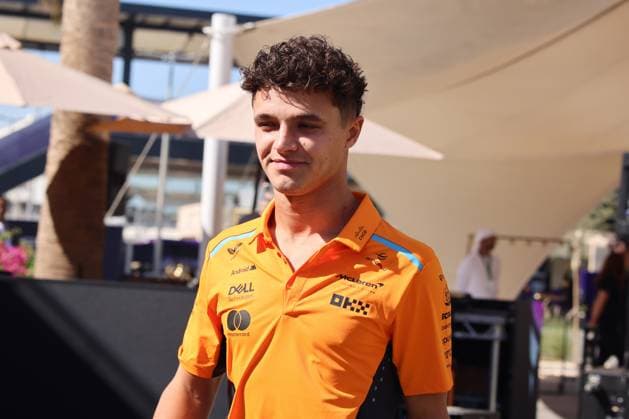 Lando Norris McLaren Formula 1 Team, 04 , ARE, Formula 1 World Championship, Abu Dhabi Grand Prix, Yas Marina Circuit, 08 12 2024 ARE, Formula 1 World Championship, Abu Dhabi Grand Prix, United Arab Emirates, Yas Marina Circuit, 08 12 2024 Abu Dhabi Copyright: xEibner-Pressefoto AnnikaxGrafx EP_AGF