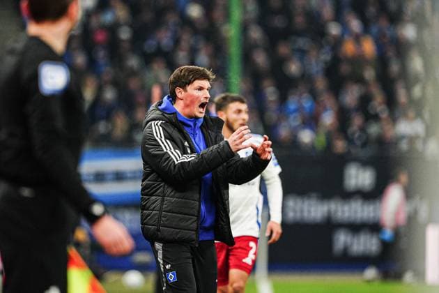 Merlin Polzin Hamburger SV, Co Coach GER, Hamburger SV vs SV Darmstadt 98, Football, 2 Bundesliga, Matchday 15, Season 2024 2025, 08 12 2024 DFL REGULATIONS PROHIBIT ANY USE OF PHOTOGRAPHS AS IMAGE SEQUENCES AND OR QUASI VIDEO GER, Hamburger SV vs SV Darmstadt 98, Football, 2 Bundesliga, Matchday 15, Season 2024 2025, 08 12 2024 Hamburg Copyright: xEibner-Pressefoto MarcelxvonxFehrnx EP_MFN