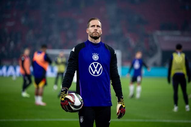 Oliver Baumann Germany, 12 , HUN, Hungary HUN vs Germany GER , Football international, UEFA Nations League, Liga A, 2024 2025 season, Matchday 6, 19 11 2024 HUN, Hungary HUN vs Germany GER , Football international, UEFA Nations League, Liga A, 2024 2025 season, Matchday 6, 19 11 2024 Budapest Copyright: xEibner-Pressefoto Memmlerx EP_MMR