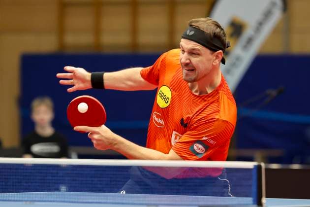 Timo Boll Borussia Duesseldorf controls the ball, 1 mens table tennis Bundesliga, TTC Schwalbe Bergneustadt vs Borussia Duesseldorf, Burstenhalle, December 11, 2024 in Bergneustadt, Germany Photo by Marco Steinbrenner DeFodi Images Timo Boll Borussia Duesseldorf controls the ball, 1 mens table tennis Bundesliga, TTC Schwalbe Bergneustadt vs Borussia Duesseldorf, Burstenhalle, December 11, 2024 in Bergneustadt, Germany Photo by Marco Steinbrenner DeFodi Images Defodi 700 berg dus 20241211 006 Defodi-700