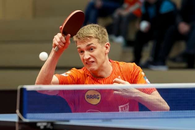 Anton Kaellberg Borussia Duesseldorf controls the ball, 1 mens table tennis Bundesliga, TTC Schwalbe Bergneustadt vs Borussia Duesseldorf, Burstenhalle, December 11, 2024 in Bergneustadt, Germany Photo by Marco Steinbrenner DeFodi Images Anton Kaellberg Borussia Duesseldorf controls the ball, 1 mens table tennis Bundesliga, TTC Schwalbe Bergneustadt vs Borussia Duesseldorf, Burstenhalle, December 11, 2024 in Bergneustadt, Germany Photo by Marco Steinbrenner DeFodi Images Defodi 700 berg dus 20241211 039 Defodi-700