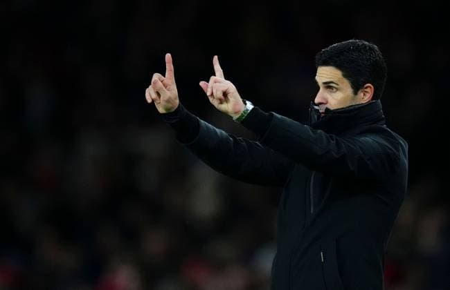 Arsenal manager Mikel Arteta Arsenal v Monaco, UEFA Champions League, Group Stage, Football, Emirates Stadium, London, UK - 11 Dec 2024 EDITORIAL USE ONLY No use with unauthorised audio, video, data, fixture lists, club league logos or live services. Online in-match use limited to 120 images, no video emulation. No use in betting, games or single club league player publications. Copyright: xJavierxGarcia Shutterstockx 14984979w