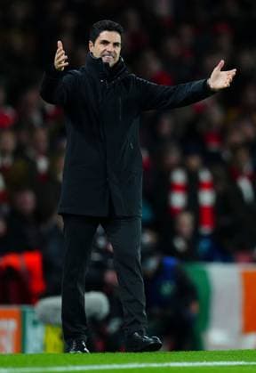 Arsenal manager Mikel Arteta Arsenal v Monaco, UEFA Champions League, Group Stage, Football, Emirates Stadium, London, UK - 11 Dec 2024 EDITORIAL USE ONLY No use with unauthorised audio, video, data, fixture lists, club league logos or live services. Online in-match use limited to 120 images, no video emulation. No use in betting, games or single club league player publications. Copyright: xJavierxGarcia Shutterstockx 14984979bz