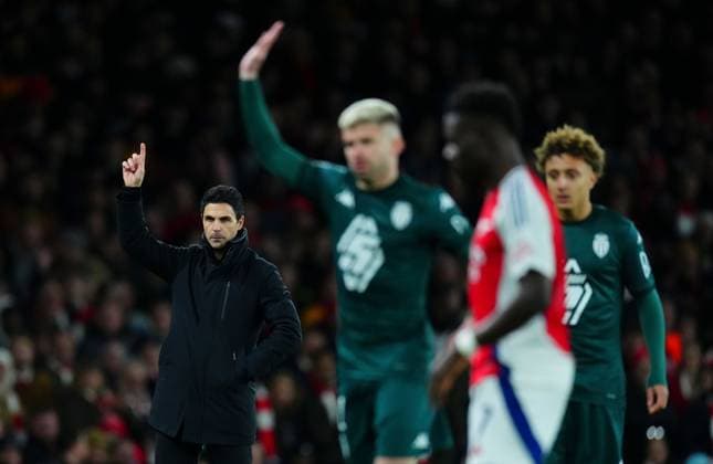 Arsenal manager Mikel Arteta Arsenal v Monaco, UEFA Champions League, Group Stage, Football, Emirates Stadium, London, UK - 11 Dec 2024 EDITORIAL USE ONLY No use with unauthorised audio, video, data, fixture lists, club league logos or live services. Online in-match use limited to 120 images, no video emulation. No use in betting, games or single club league player publications. Copyright: xJavierxGarcia Shutterstockx 14984979bv