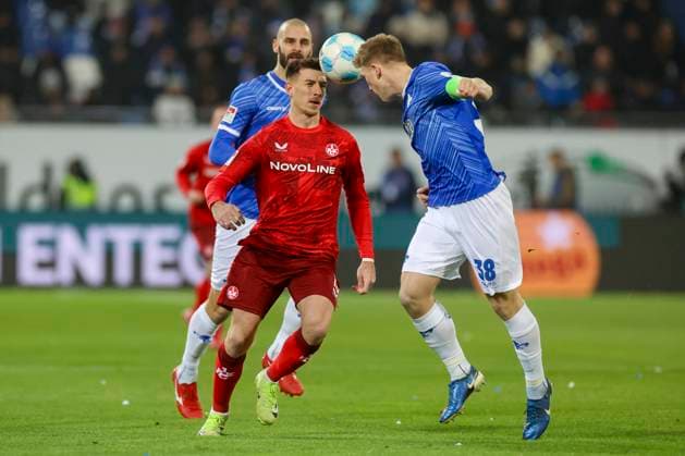 Daniel Hanslik 1 FC Kaiserslautern and Clemens Riedel SV Darmstadt 98 battle for the ball, 2 Bundesliga, SV Darmstadt 98 vs 1 FC Kaiserslautern, Merck Stadion am Böllenfalltor, December 14, 2024 in Darmstadt, Germany Photo by Marco Steinbrenner DeFodi Images Daniel Hanslik 1 FC Kaiserslautern and Clemens Riedel SV Darmstadt 98 battle for the ball, 2 Bundesliga, SV Darmstadt 98 vs 1 FC Kaiserslautern, Merck Stadion am Böllenfalltor, December 14, 2024 in Darmstadt, Germany Photo by Marco Steinbrenner DeFodi Images DFB DFL REGULATIONS PROHIBIT ANY USE OF PHOTOGRAPHS AS IMAGE SEQUENCES AND OR QUASI VIDEO Defodi 700 darm fck 20241214 001 Defodi-700 DFB DFL REGULATIONS PROHIBIT ANY USE OF PHOTOGRAPHS AS IMAGE SEQUENCES AND OR QUASI-VIDEO.