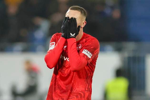 Filip Kaloc 1 FC Kaiserslautern looks dejected, 2 Bundesliga, SV Darmstadt 98 vs 1 FC Kaiserslautern, Merck Stadion am Böllenfalltor on December 14, 2024 in Darmstadt, Germany Photo by Marco Steinbrenner DeFodi Images Filip Kaloc 1 FC Kaiserslautern looks dejected, 2 Bundesliga, SV Darmstadt 98 vs 1 FC Kaiserslautern, Merck Stadion am Böllenfalltor, December 14, 2024 in Darmstadt, Germany Photo by Marco Steinbrenner DeFodi Images DFB DFL REGULATIONS PROHIBIT ANY USE OF PHOTOGRAPHS AS IMAGE SEQUENCES AND OR QUASI VIDEO Defodi 700 darm fck 20241214 024 Defodi-700 DFB DFL REGULATIONS PROHIBIT ANY USE OF PHOTOGRAPHS AS IMAGE SEQUENCES AND OR QUASI-VIDEO.