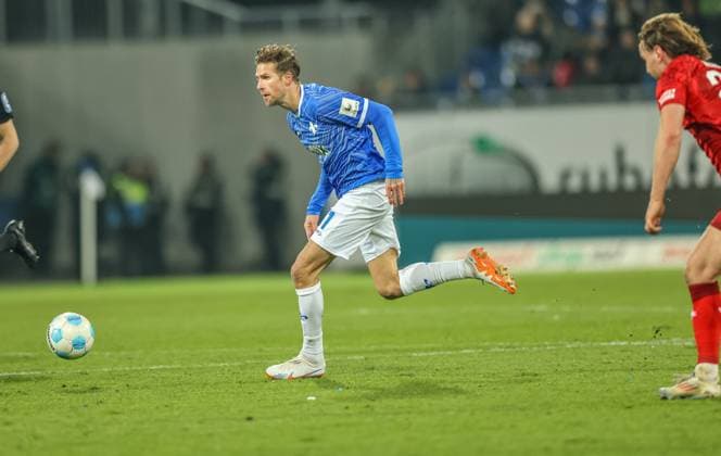 GER, Darmstadt, SV Darmstadt 98 vs 1 FC Kaiserlautern, 2 Bundesliga, Football, DFB, Season 2024 2025, Merck Stadion am Böllenfalltor, Matchday 16, in picture Tobias Kempe SV Darmstadt 98 11 DFB DFL REGULATIONS PROHIBIT ANY USE OF PHOTOGRAPHS AS IMAGE SEQUENCES AND OR QUASI VIDEO, 14 12 2024, Copyright: HMBxMedia HendrikxHamelau