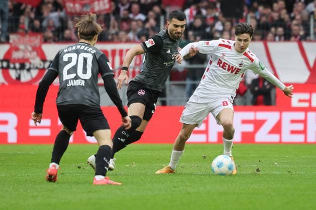 Denis Huseinbasic Koeln 8 , GER, 1 FC Koeln vs 1 FC Nuernberg , 2 Fussball Bundesliga, 16 Matchday, Season 2024 2025, 15 12 2024, DFL REGULATIONS PROHIBIT ANY USE OF PHOTOGRAPHS AS IMAGE SEQUENCES AND OR QUASI VIDEO, GER, 1 FC Koeln vs 1 FC Nuernberg , 2 Fussball Bundesliga, 16 Matchday, Season 2024 2025, 15 12 2024 Koeln Copyright: xEibner-Pressefoto JoergxNiebergax EP_JNL