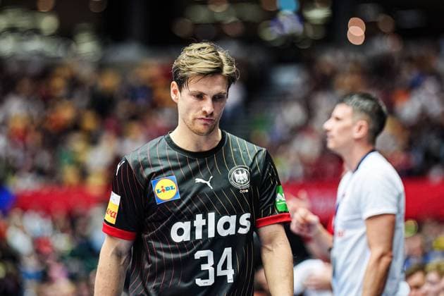 Rune Dahmke Germany, 34 DEN, Switzerland vs. Germany, Handball, IHF World Championship 2025, Group A, Matchday 2, 17 01 2025 DEN, Switzerland vs. Germany, Handball, IHF World Championship 2025, Group A, Matchday 2, 17 01 2025 Herning Copyright: xEibner-Pressefoto MarcelxvonxFehrnx EP_MFN