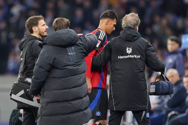 Davie Selke Hamburger SV is substituted due to injury, 2 Bundesliga, Hertha BSC vs Hamburger SV, Olympiastadion, January 25, 2025 in Berlin, Germany Photo by Marco Steinbrenner DeFodi Images Davie Selke Hamburger SV is substituted due to injury, 2 Bundesliga, Hertha BSC vs Hamburger SV, Olympiastadion, January 25, 2025 in Berlin, Germany Photo by Marco Steinbrenner DeFodi Images DFB DFL REGULATIONS PROHIBIT ANY USE OF PHOTOGRAPHS AS IMAGE SEQUENCES AND OR QUASI VIDEO Defodi 700 berlin hsv 20250125 038 Defodi-700 DFB DFL REGULATIONS PROHIBIT ANY USE OF PHOTOGRAPHS AS IMAGE SEQUENCES AND OR QUASI-VIDEO.