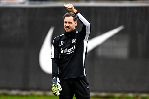 Jens Grahl Eintracht Frankfurt, 33 gestures, GER, final training, Eintracht Frankfurt, football, UEFA Europa League, matchday 8, 2024 25, 29 01 2025 GER, final training, Eintracht Frankfurt, football, UEFA Europa League, matchday 8, 2024 25, 29 01 2025 Frankfurt am Main Copyright: xEibner-Pressefoto FlorianxWiegandx EP_FWD