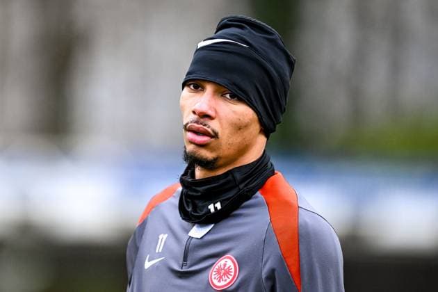Hugo Ekitike Eintracht Frankfurt, 11 , GER, Final training, Eintracht Frankfurt, Football, UEFA Europa League, Matchday 8, Season 2024 25, 29 01 2025 GER, Final training, Eintracht Frankfurt, Football, UEFA Europa League, Matchday 8, Season 2024 25, 29 01 2025 Frankfurt am Main Copyright: xEibner-Pressefoto FlorianxWiegandx EP_FWD