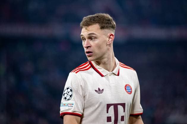Joshua Kimmich FC Bayern Muenchen, 06 , GER, FC Bayern Muenchen vs SK Slovan Bratislava, Football, UEFA Champions League, Matchday 8, Season 2024 2025, 29 01 2025 GER, FC Bayern Muenchen vs SK Slovan Bratislava, Football, UEFA Champions League, Matchday 8, Season 2024 2025, 29 01 2025 Muenchen Copyright: xEibner-Pressefoto Memmlerx EP_MMR