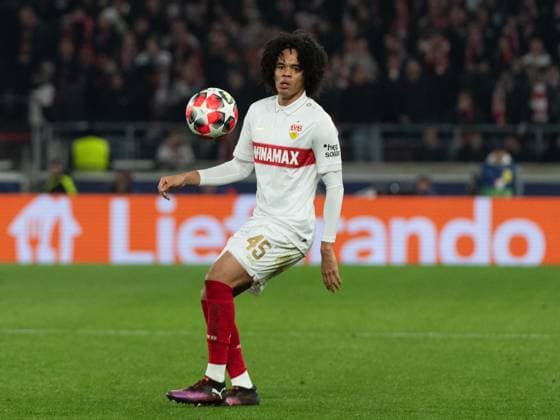 Anrie Chase VfB Stuttgart, 45 , GER, VfB Stuttgart vs Paris Saint Germain, Football, Men, UEFA Champions League, Matchday 8, Season 2024 2025, 29 01 2025, GER, VfB Stuttgart vs Paris Saint Germain, Football, Men, UEFA Champions League, Matchday 8, Season 2024 2025, 29 01 2025 Stuttgart Copyright: xEibner-Pressefoto WolfgangxFrankx EP_WFK