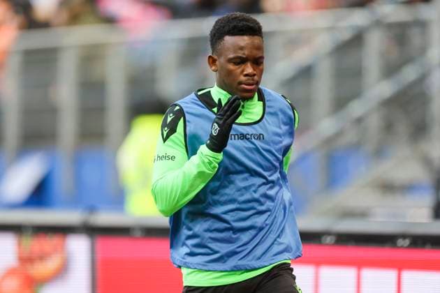 Rabbi Matondo Hannover 96 warms up, 2 Bundesliga, Hamburger SV vs Hannover 96, Volksparkstadion, February 2, 2025 in Hamburg, Germany Photo by Marco Steinbrenner DeFodi Images Rabbi Matondo Hannover 96 warms up, 2 Bundesliga, Hamburger SV vs Hannover 96, Volksparkstadion, February 2, 2025 in Hamburg, Germany Photo by Marco Steinbrenner DeFodi Images DFB DFL REGULATIONS PROHIBIT ANY USE OF PHOTOGRAPHS AS IMAGE SEQUENCES AND OR QUASI VIDEO Defodi 700 hsv hannover 20250102 040 Defodi-700 DFB DFL REGULATIONS PROHIBIT ANY USE OF PHOTOGRAPHS AS IMAGE SEQUENCES AND OR QUASI-VIDEO.