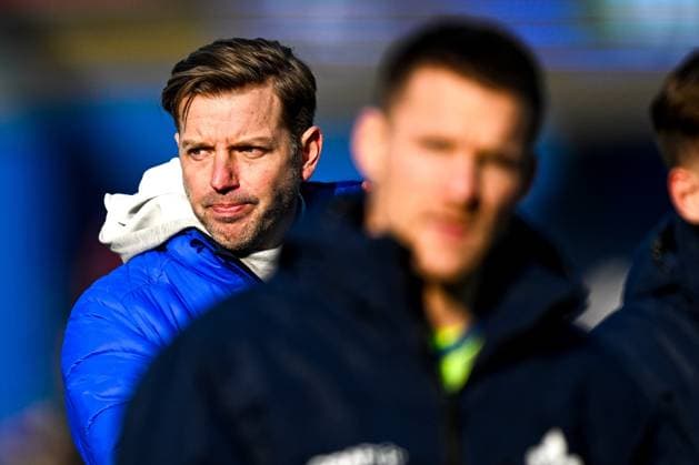 Florian Kohfeldt SV Darmstadt 98, Coach is disappointed, GER, SV Darmstadt 98 vs SV Elversberg, Football, 2 Bundesliga, Matchday 21, Season 2024 2025, 08 02 2025 DFL REGULATIONS PROHIBIT ANY USE OF PHOTOGRAPHS as IMAGE SEQUENCES and or QUASI VIDEO GER, SV Darmstadt 98 vs SV Elversberg, Football, 2 Bundesliga, Matchday 21, Season 2024 2025, 08 02 2025 Darmstadt Copyright: xEibner-Pressefoto FlorianxWieganx EP_FWD