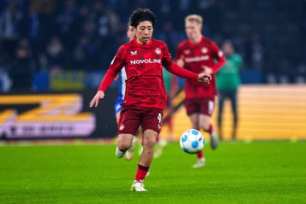 Daisuke Yokota 1 FC Kaiserslautern, 41 , GER, Hertha BSC vs 1 FC Kaiserslautern, Soccer Men, 2 Bundesliga, Season 2024 2025, 21 Matchday, 08 02 2025 DFL REGULATIONS PROHIBIT ANY USE OF PHOTOGRAPHS AS IMAGE SEQUENCES AND OR QUASI VIDEO GER, Hertha BSC vs 1 FC Kaiserslautern, Soccer Men, 2 Bundesliga, Season 2024 2025, 21 Matchday, 08 02 2025 Berlin Copyright: xClaudiusxRauch,xEibner-Pressefotox xClaudiusxRauchx EP_CRH