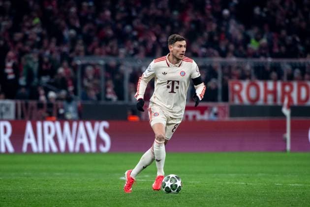 Leon Goretzka FC Bayern Muenchen, 08 on the ball, GER, FC Bayern Muenchen vs Celtic Football Club Glasgow, Football, UEFA Champions League, Playoff second leg, 2024 2025 season, 18 02 2025 GER, FC Bayern Muenchen vs Celtic Football Club Glasgow, Football, UEFA Champions League, Playoff second leg, 2024 2025 season, 18 02 2025 Muenchen Copyright: xEibner-Pressefoto Memmlerx EP_MMR