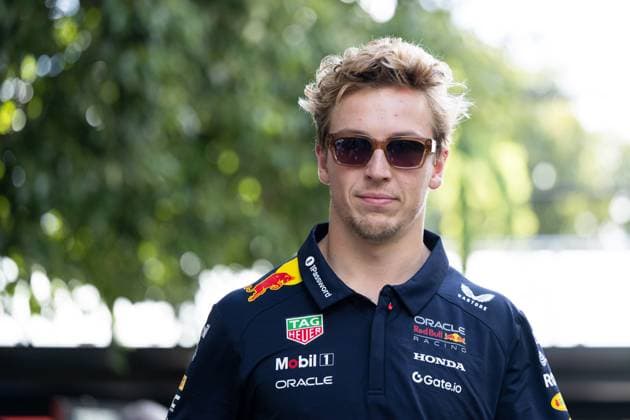 Liam Lawson Oracle Red Bull Racing, 30 , AUS, Formula 1 World Championship, Luis Vuitton Australian Grand Prix, Albert Park Circuit Melbourne, Pre Events, 2025 season, 12 03 2025 AUS, Formula 1 World Championship, Australian Grand Prix, Albert Park Circuit Melbourne, Pre Events, 2025 season, 12 03 2025 Melbourne Copyright: xEibner-Pressefoto Memmlerx EP_MMR