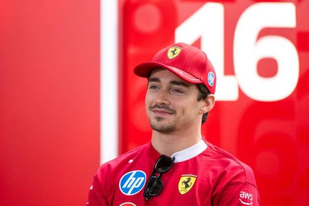 Charles Leclerc Scuderia Ferrari HP, 16 , AUS, Formula 1 World Championship, Luis Vuitton Australian Grand Prix, Albert Park Circuit Melbourne, Media Day, 2025 season, 13 03 2025 AUS, Formula 1 World Championship, Luis Vuitton Australian Grand Prix, Albert Park Circuit Melbourne, Media Day, 2025 season, 13 03 2025 Melbourne Copyright: xEibner-Pressefoto Memmlerx EP_MMR