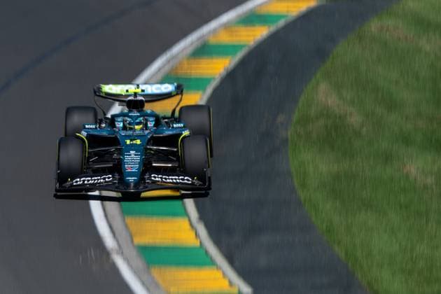 Fernando Alonso Aston Martin Aramco F1 Team, 14 in AMR25, AUS, Formula 1 World Championship, Luis Vuitton Australian Grand Prix, Albert Park Circuit Melbourne, Free Practice, 2025 season, 14 03 2025 AUS, Formula 1 World Championship, Luis Vuitton Australian Grand Prix, Albert Park Circuit Melbourne, Free Practice, 2025 season, 14 03 2025 Melbourne Copyright: xEibner-Pressefoto Memmlerx EP_MMR