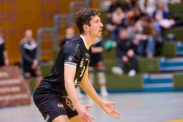 Portrait, Samuel Elgert TV Rottenburg, 09 GER, TuS Kriftel against TV Rottenburg,Volleyball, 2 Bundesliga, Matchday 19, Season 2024 2025, 15 03 25 GER, TuS Kriftel against TV Rottenburg,Volleyball, 2 Bundesliga, Matchday 19, Season 2024 2025, 15 03 25 Kriftel Copyright: xEibner-Pressefoto GeraldxOelze-dexStoppanyx EP-ODS