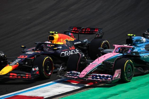 F1 - CHINESE GRAND PRIX 2025 30 LAWSON Liam (nzl), Red Bull Racing RB21, action 07 DOOHAN Jack (aus), Alpine F1 Team A525, action during the Formula 1 Heineken Chinese Grand Prix 2025, 2nd round of the 2025 FIA Formula One World Championship, WM, Weltmeisterschaft from March 21 to 23, 2025 on the Shanghai International Circuit, in Shanghai, China - ShanghaiChina Copyright: xXavixBonillax