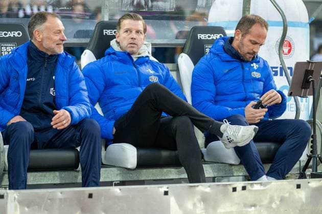 Florian Kohfeldt SV Darmstadt 98, Head Coach , GER, SSV Ulm 1846 Football vs Darmstadt 98, Football, 2 Bundesliga, Matchday 27, Season 2024 2025, 28 03 2025, DFL DFB REGULATIONS PROHIBIT ANY USE OF PHOTOGRAPHS AS IMAGE SEQUENCES AND OR QUASI VIDEO, Eibner Pressefoto Sascha Walther GER, SSV Ulm 1846 Football vs Darmstadt 98, Football, 2 Bundesliga, Matchday 27, Season 2024 2025, 28 03 2025 Ulm Copyright: xEibner-Pressefotox EP_EER