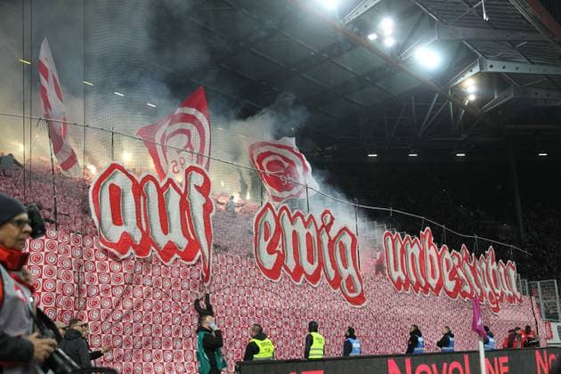 29 03 2025, xrekx, Soccer 2 Bundesliga, 1 FC Kaiserslautern Fortuna Duesseldorf v l Fortuna Fans ,Atmosphere, Scarves, Shirt, Flag, Banner, Ultras, Spectators, Visitors, Choreo, Choreography, atmosphere, spectators, Visitors DFL DFB REGULATIONS PROHIBIT ANY USE OF PHOTOGRAPHS as IMAGE SEQUENCES and or QUASI VIDEO Kaiserslautern