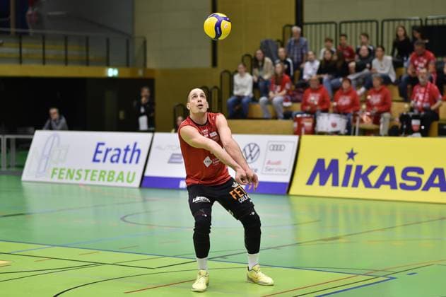 Moritz Rauber TV Rottenburg, 02 TV Rottenburg vs CERATONIA Volleys Eltmann, Volleyball, 2 Bundesliga Sued, 24 Matchday, Season 2024 2025, 29 03 2025, TV Rottenburg vs CERATONIA Volleys Eltmann, Volleyball, 2 Bundesliga Sued, 24 Matchday, Season 2024 2025, 29 03 2025 Rottenburg Copyright: xEibner-Pressefoto RalphxKunzex EP_RKE