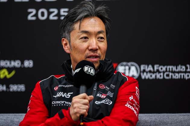 F1 - JAPANESE GRAND PRIX 2025 KOMATSU Ayao (jpn), Team Principal of Haas F1 team, portrait press conference, PK, Pressekonferenz during the Formula 1 Lenovo Japanese Grand Prix 2025, 3rd round of the 2025 FIA Formula One World Championship, WM, Weltmeisterschaft from April 4 to 6, 2025 on the Suzuka Circuit, in Suzuka, Japan - SuzukaJapan Copyright: xEricxAlonsox