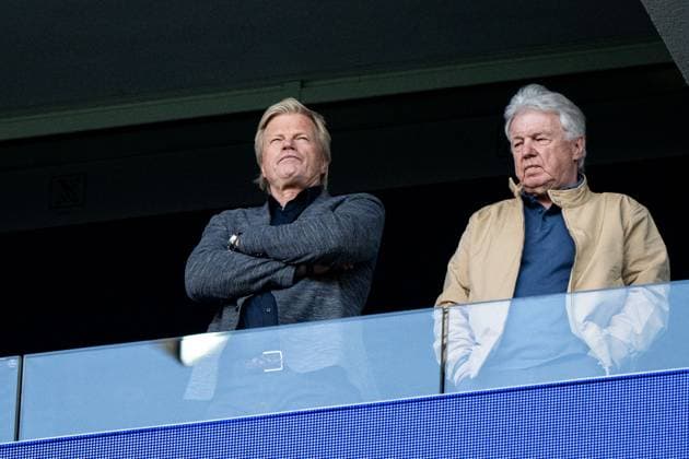 Oliver Kahn Ex Goalkeeper KSC on the VIP stand, GER, Karlsruher SC KSC vs Hannover 96 H96 , Soccer 2 Bundesliga, 28 Matchday, Season 2024 2025, 04 04 2025 DFB DFL regulations prohibit any use of photographs as image sequences and or quasi video GER, Karlsruher SC KSC vs Hannover 96 H96 , Soccer 2 Bundesliga, 28 Matchday, Season 2024 2025, 04 04 2025 Karlsruhe Copyright: xEibner-Pressefoto Memmlerx EP_MMR