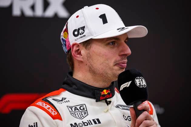F1 - JAPANESE GRAND PRIX 2025 VERSTAPPEN Max (ned), Red Bull Racing RB21, portrait, press conference, PK, Pressekonferenz during the Formula 1 Lenovo Japanese Grand Prix 2025, 3rd round of the 2025 FIA Formula One World Championship, WM, Weltmeisterschaft from April 4 to 6, 2025 on the Suzuka Circuit, in Suzuka, Japan - SuzukaJapan Copyright: xEricxAlonsox
