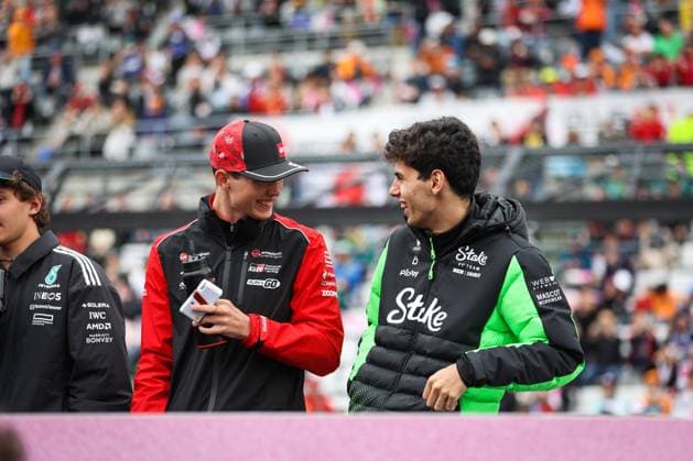 F1 - JAPANESE GRAND PRIX 2025 BEARMAN Ollie Oliver (gbr), Haas F1 Team VF-25, BORTOLETO Gabriel (bra), Stake F1 Team Kick C45, portrait during the Formula 1 Lenovo Japanese Grand Prix 2025, 3rd round of the 2025 FIA Formula One World Championship, WM, Weltmeisterschaft from April 4 to 6, 2025 on the Suzuka Circuit, in Suzuka, Japan - SuzukaJapan Copyright: xANTONINxVINCENTx