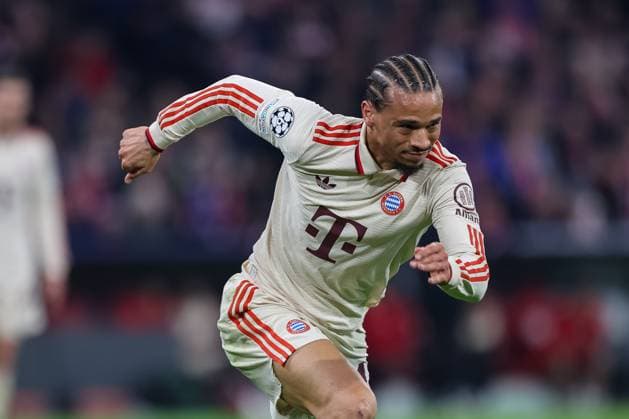 Leroy Sane FC Bayern Muenchen, 10 , GER, FC Bayern Muenchen vs Inter Milan, Football, UEFA Champions League, quarter-final first leg, 2024 2025 season, 08 04 2025, GER, FC Bayern Muenchen vs Inter Milan, Football, UEFA Champions League, quarter-final first leg, 2024 2025 season, 08 04 2025 Muenchen Copyright: xEibner-Pressefoto JennixMaulx EP_JML