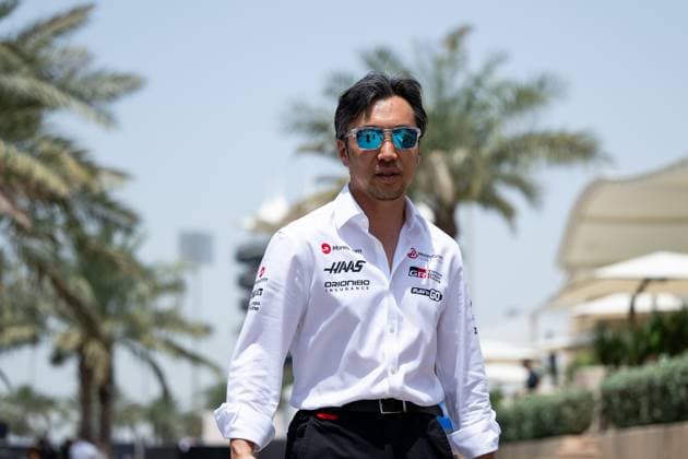 Ayao Komatsu MoneyGram Haas F1 Team, Team Principal , BAH, Formula 1 World Championship, Gulf Air Grand Prix of Bahrain, Bahrain International Circuit, Drivers Arrival, 2025 Season, 11 04 2025 BAH, Formula 1 World Championship, Gulf Air Grand Prix of Bahrain, Bahrain International Circuit, Drivers Arrival, 2025 Season, 11 04 2025 Sakhir Copyright: xEibner-Pressefoto Memmlerx EP_MMR