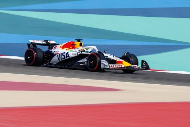 Isack Hadjar Visa Cash App Racing Bulls F1 Team, France, 06 , BAH, Formula 1 World Championship, Gulf Air Grand Prix of Bahrain, Bahrain International Circuit, Free Practice, 2025 Season, 11 04 2025 BAH, Formula 1 World Championship, Gulf Air Grand Prix of Bahrain, Bahrain International Circuit, Free Practice, 2025 Season, 11 04 2025 Sakhir Copyright: xEibner-Pressefoto Memmlerx EP_MMR