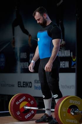 Raphael Friedrich Chemnitzer AC Reissen GER, German Team Weightlifting Championships, German Weightlifting Final, German Team Championships, 1 Bundesliga, 2024 2025 season, 26 04 2025 GER, German Team Weightlifting Championships, German Team Weightlifting Final, German Team Championships, 1 Bundesliga, 2024 2025 season, 26 04 2025 Heidelberg Copyright: xEibner-Pressefoto GeraldxOelze-dexStoppanyx EP_ODS