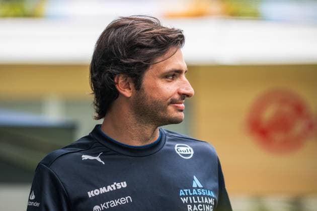 Carlos Sainz Atlassian Williams Racing, Spain, 55 USA, Formula 1 World Championship, Crypto com Miami Grand Prix, Miami International Autodrome, 2025 season, 03 05 2025 USA, Formula 1 World Championship, Crypto com Miami Grand Prix, Miami International Autodrome, 2025 season, 03 05 2025 Miami Copyright: xEibner-Pressefotox EP_mbu