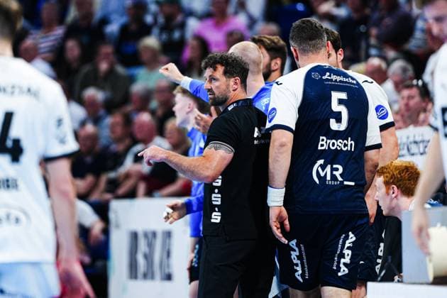 Florian Kehrmann TBV Lemgo Lippe, Coach GER, THW Kiel vs TBV Lemgo Lippe, Handball, Bundesliga, Matchday, 29, Season 2024 2025, 15 05 2025 GER, THW Kiel vs TBV Lemgo Lippe, Handball, Bundesliga, Matchday, 29, Season 2024 2025, 15 05 2025 Kiel Copyright: xEibner-Pressefoto MarcelxvonxFehrnx EP_MFN