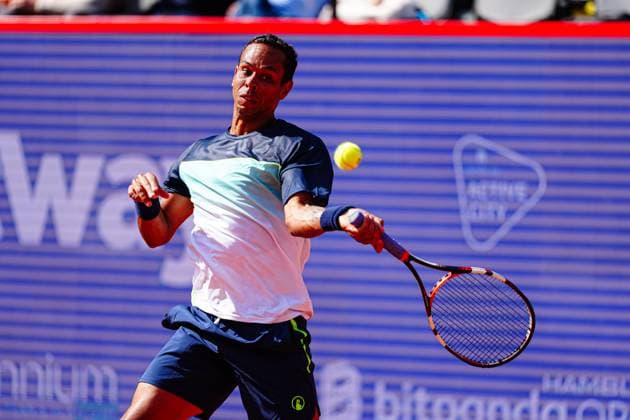 Daniel Dutra da Silva BRA GER, Daniel Dutra da Silva BRA vs Max Hans Rehberg GER , Tennis, ATP 500, Bitpanda Hamburg Open, Qualification, Round 1, 17 05 2025 GER, Daniel Dutra da Silva BRA vs Max Hans Rehberg GER , Tennis, ATP 500, Bitpanda Hamburg Open, Qualification, Round 1, 17 05 2025 Hamburg Copyright: xEibner-Pressefoto MarcelxvonxFehrnx EP_MFN